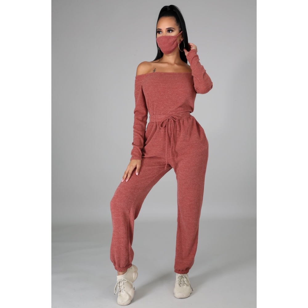 Sweet Love Jumpsuit with Mask